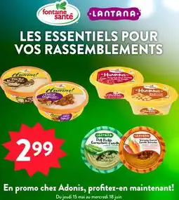 Marché Adonis FONTAINE SANTÉ OU LANTANA offer