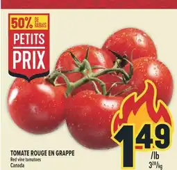 Marché Adonis TOMATE ROUGE EN GRAPPE | RED VINE TOMATOES offer