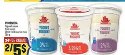Marché Adonis PHOENICIA YOGOURT NATURE | PHOENICIA PLAIN YOGURT offer