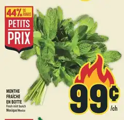 Marché Adonis MENTHE FRAÎCHE EN BOTTE | FRESH MINT BUNCH offer