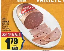 Marché Adonis SAN DANIELE MORTADELLE | SAN DANIELE MORTADELLA offer