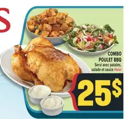 Marché Adonis COMBO POULET BBQ offer