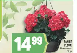 Marché Adonis PANIER FLEURI | FLOWER BASKETS offer