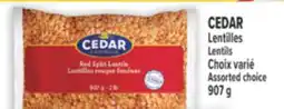 Marché Adonis CEDAR LENTILLES | CEDAR LENTILS offer