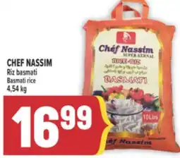 Marché Adonis CHEF NASSIM RIZ BASMATI | CHEF NASSIM BASMATI RICE offer