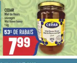 Marché Adonis CEDAR MIEL DE FLEURS SAUVAGES | CEDAR WILD FLOWER HONEY offer