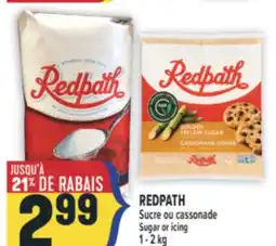 Marché Adonis REDPATH SUCRE OU CASSONADE | REDPATH SUGAR OR ICING offer