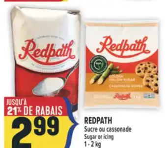 Marché Adonis REDPATH SUCRE OU CASSONADE | REDPATH SUGAR OR ICING offer