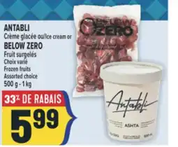 Marché Adonis ANTABLI CRÈME GLACÉE | ANTABLI ICE CREAM offer