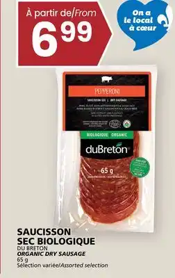 Rachelle-Bery Grocery DU BRETON ORGANIC DRY SAUSAGE offer