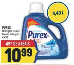 Marché Adonis PUREX DÉTERGENT LESSIVE | PUREX LAUNDRY DETERGENT offer