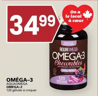 Rachelle-Bery Grocery AQUAOMEGA OMEGA–3 offer