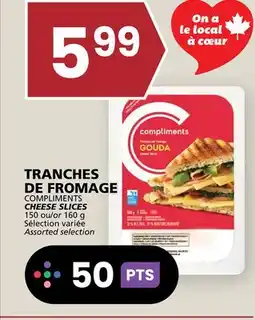 Rachelle-Bery Grocery COMPLIMENTS CHEESE SLICES offer