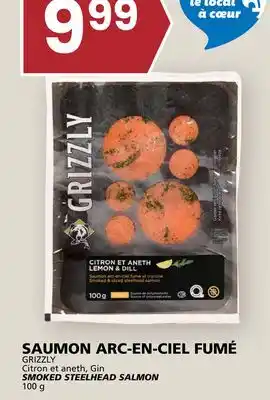Rachelle-Bery Grocery GRIZZLY SMOKED STEELHEAD SALMON offer