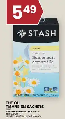Rachelle-Bery Grocery STASH GREEN OR HERBAL TEA BAGS offer