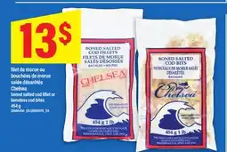 Maxi FILET DE MORUE OU BOUCHÉES DE MORUE SALÉE DÉSARÊTÉS, 454 g offer