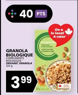 Rachelle-Bery Grocery COMPLIMENTS ORGANIC GRANOLA offer