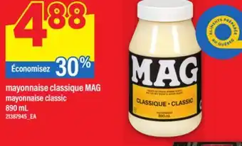 Maxi MAYONNAISE CLASSIQUE MAG, 890 ML offer