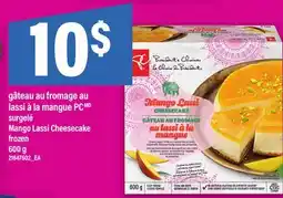 Maxi GÂTEAU AU FROMAGE AU LASSI À LA MANGUE PC, 600 g offer