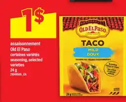 Maxi ASSAISONNEMENT OLD EL PASO, 24 g offer