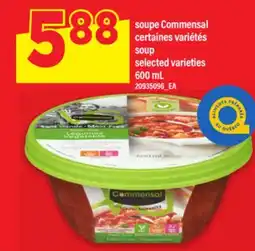 Maxi SOUPE COMMENSAL | SOUP, 600 mL offer