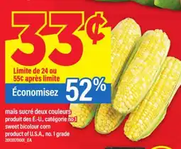 Maxi MAÏS SUCRÉ DEUX COULEURS | SWEET BICOLOUR CORN offer