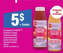 Maxi JUS PRESSÉ À FROID PC | COLD-PRESSED JUICE, 333 ML offer