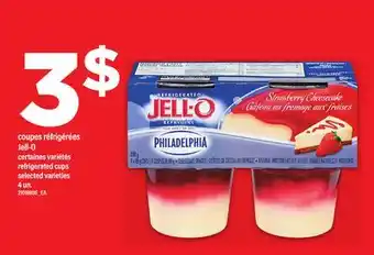 Maxi COUPES RÉFRIGÉRÉES JELL-O, 4 un offer
