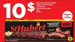 Maxi CÔTES DE DOS DE PORC ST-HUBERT | PORK BACK RIBS, 680 g offer