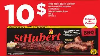 Maxi CÔTES DE DOS DE PORC ST-HUBERT | PORK BACK RIBS, 680 g offer
