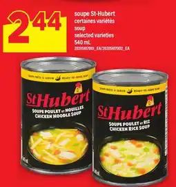 Maxi ST-HUBERT SOUPE, 540 mL offer