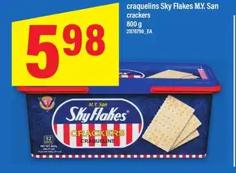 Maxi CRAQUELINS SKY FLAKES M.Y. SAN | CRACKERS, 800 g offer