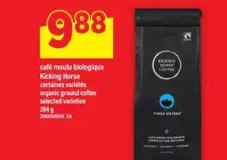 Maxi CAFÉ MOULU BIOLOGIQUE KICKING HORSE | ORGANIC GROUND COFFEE, 284 g offer