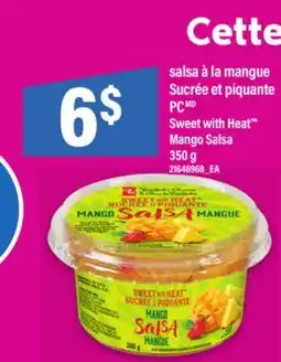Maxi SALSA À LA MANGUE SUCRÉE ET PIQUANTE PC, 350 G offer