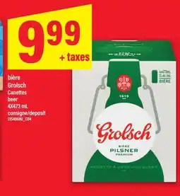 Maxi BIÈRE GROLSCH | BEER, 4X473 ML offer