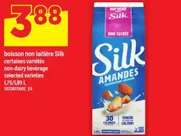 Maxi BOISSON NON LAITIÈRE SILK CERTAINES NON-BEVERAGE, 1,75/1,89 L offer