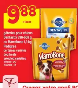 Maxi GÂTERIES POUR CHIENS DENTASTIX 396-608 G OU MARROBONE 1,9 KG PEDIGREE offer