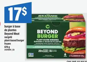 Maxi BURGER À BASE DE PLANTES | PLANT-BASED BURGER, 678 g offer