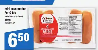 Maxi MINI SOUS-MARINS POL-O-BIC | MINI SUBMARINES, 350 g offer