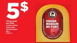 Maxi FROMAGE GOUDA HENRI WILLIG | GOUDA CHEESE, 200 g offer