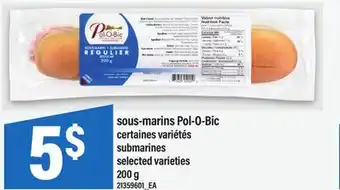 Maxi SOUS-MARINS POL-O-BIC | SUBMARINES offer