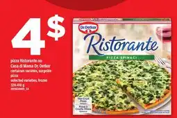 Maxi PIZZA RISTORANTE OU CASA DI MAMA DR. OETKER | PIZZA, 320-410 G offer