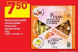 Maxi DESSERT PIZZA CONFETTI, 420 g offer
