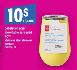 Maxi GOBELET EN ACIER INOXYDABLE SANS PIED PC offer