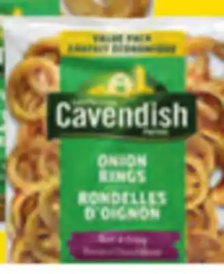 Giant Tiger Cavendish Farms onion rings offer
