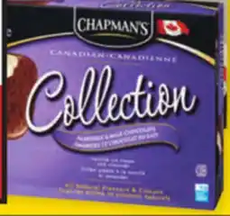Giant Tiger Chapman's Canadian Collection frozen desserts offer