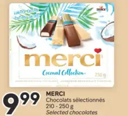 Brunet MERCI Chocolats sélectionnés offer