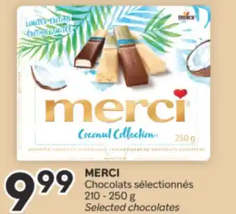 Brunet MERCI Chocolats sélectionnés offer