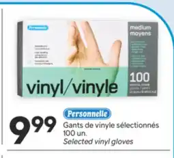 Brunet PERSONELLE Gants de vinyle sélectionnés offer