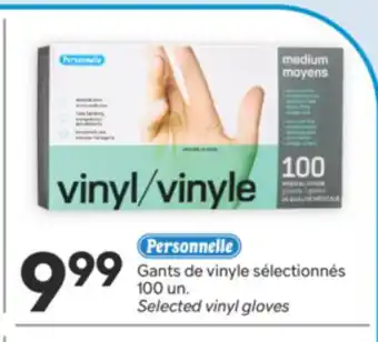 Brunet PERSONELLE Gants de vinyle sélectionnés offer